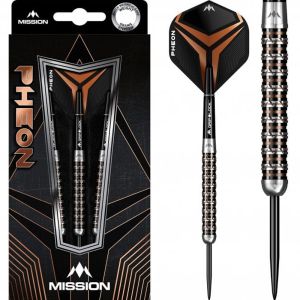 Mission Pheon Black & Bronze Electro 90% Darts