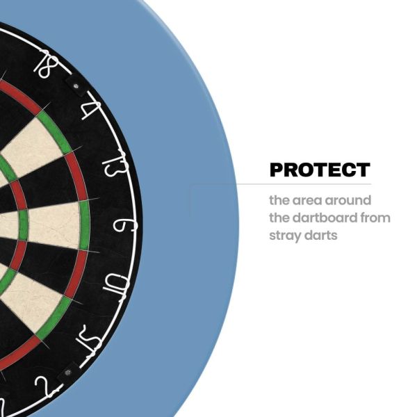 DESIGNA Dartboard Surround Pro Heavy Duty Aqua