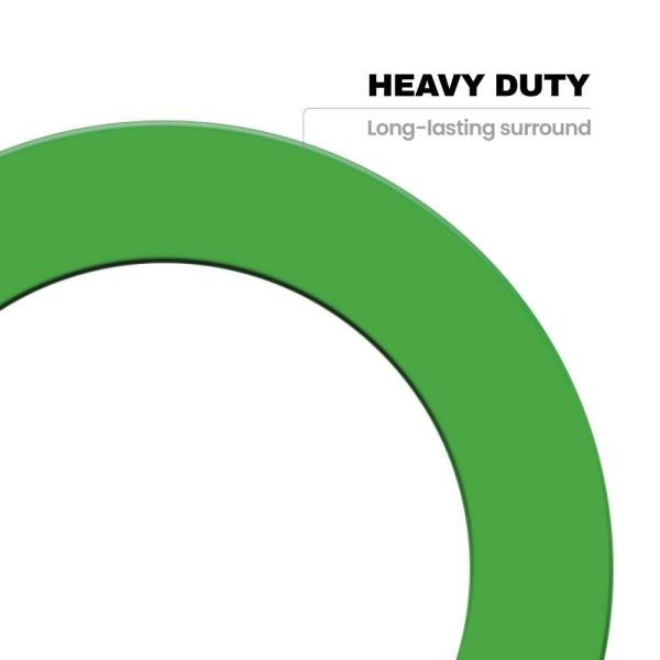 DESIGNA Dartboard Surround Pro Heavy Duty Green