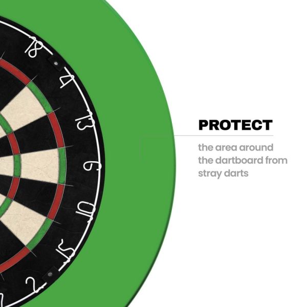 DESIGNA Dartboard Surround Pro Heavy Duty Green