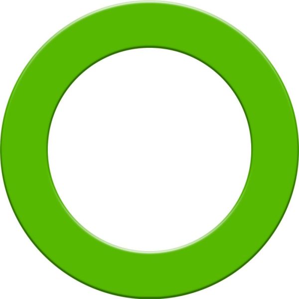 DESIGNA Dartboard Surround Pro Heavy Duty Green