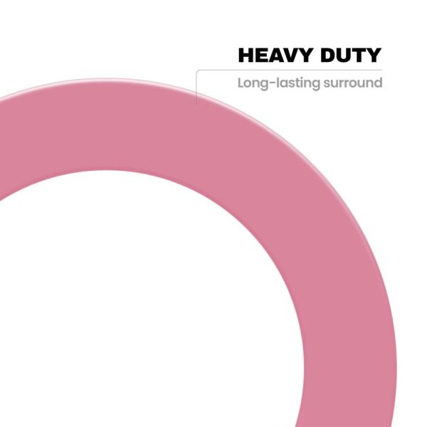 DESIGNA Dartboard Surround Pro Heavy Duty Pink