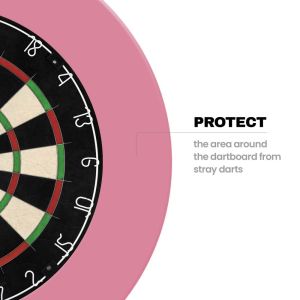 DESIGNA Dartboard Surround Pro Heavy Duty Pink