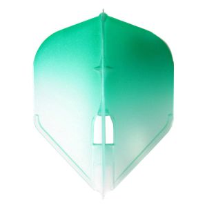 L-Style Flights L3 Pro - Two Tone Clear - Green