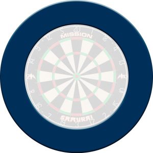 MISSION Dartboard Surround Pro Heavy Duty Blue