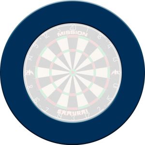 MISSION Dartboard Surround Pro Heavy Duty Blue