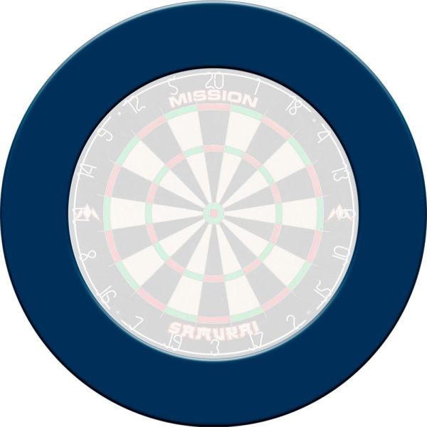 MISSION Dartboard Surround Pro Heavy Duty Blue