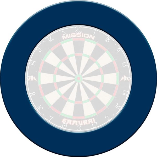 MISSION Dartboard Surround Pro Heavy Duty Blue