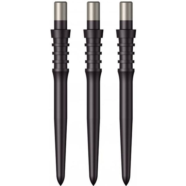 Mission Sniper Titan Pro Steel Tip Dart Points Black - 28 mm