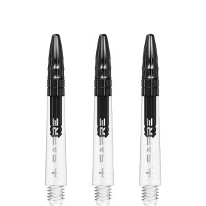Mission Sabre Shafts - Polycarbonate - Clear - Black Top - In Between