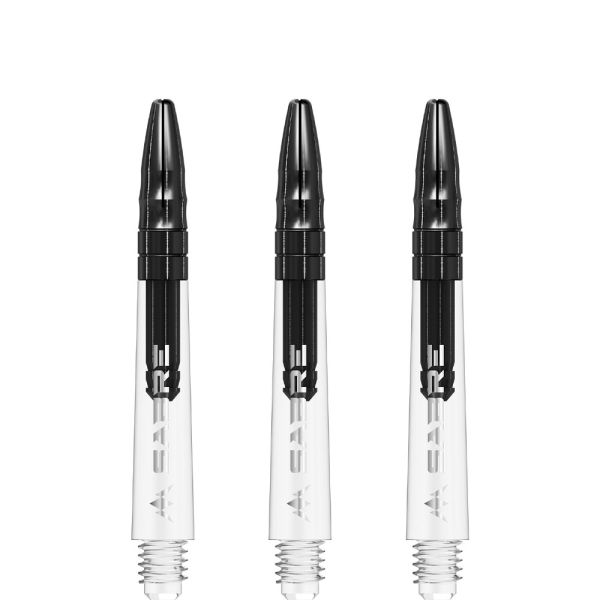 Mission Sabre Shafts - Polycarbonate - Clear - Black Top - In Between