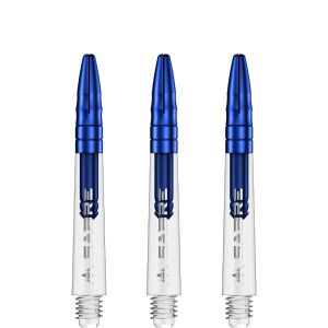 Mission Sabre Shafts - Polycarbonate - Clear - Blue Top - In Between