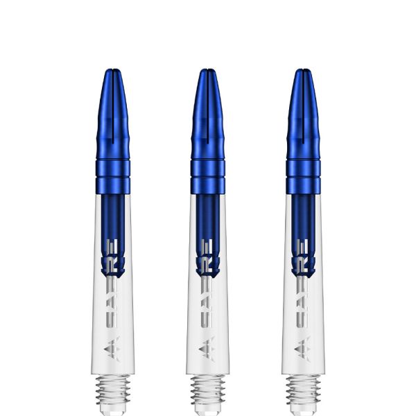 Mission Sabre Shafts - Polycarbonate - Clear - Blue Top - In Between