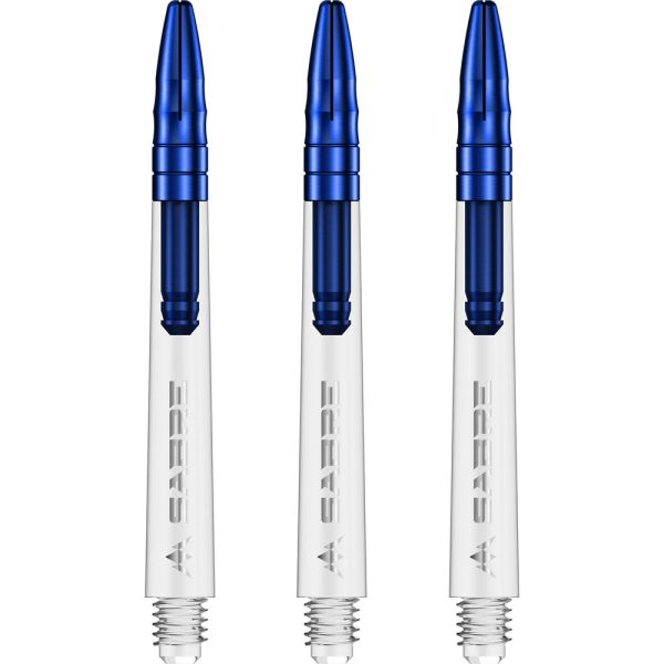 Mission Sabre Shafts - Polycarbonate - Clear - Blue Top - Medium