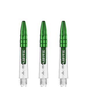 Mission Sabre Shafts - Polycarbonate - Clear - Green Top - Short