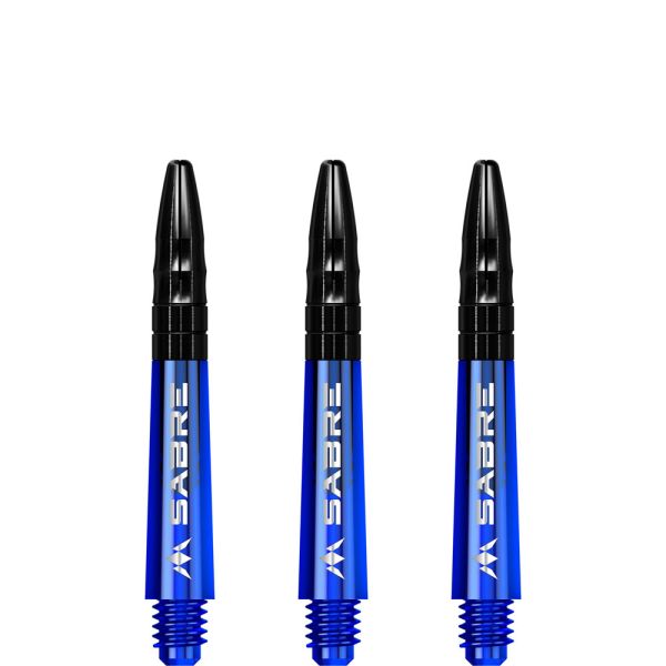 Mission Sabre Shafts - Polycarbonate - Blue - Black Top - Short