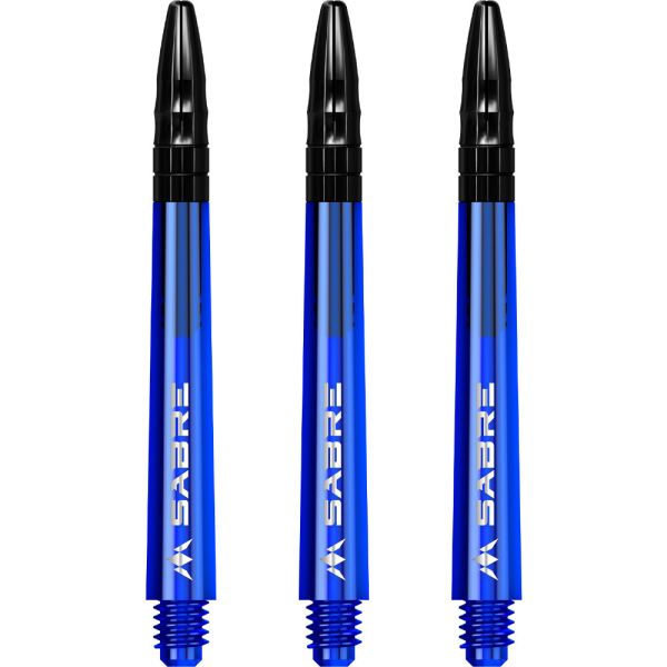 Mission Sabre Shafts - Polycarbonate - Blue - Black Top - Medium
