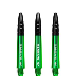 Mission Sabre Shafts - Polycarbonate - Green - Black Top - In Between