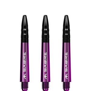 Mission Sabre Shafts - Polycarbonate - Purple - Black Top - In Between