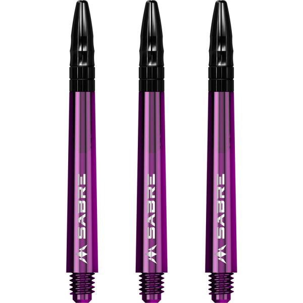 Mission Sabre Shafts - Polycarbonate - Purple - Black Top - Medium