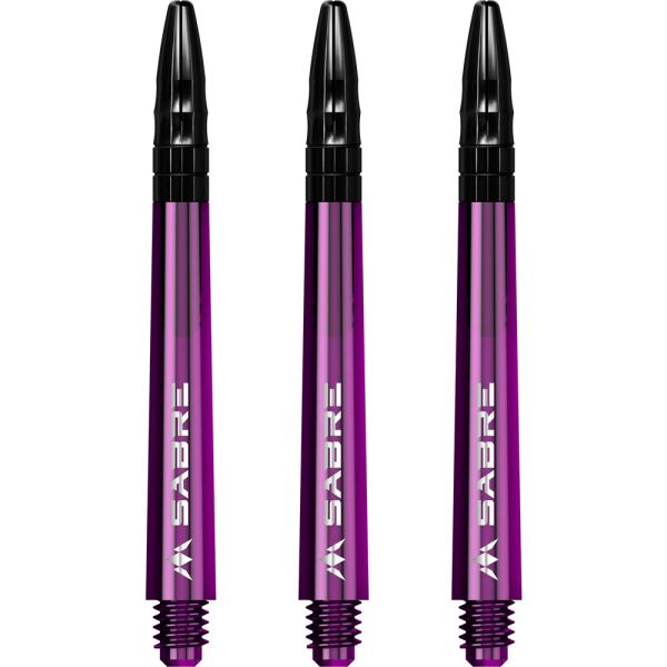 Mission Sabre Shafts - Polycarbonate - Purple - Black Top - Medium