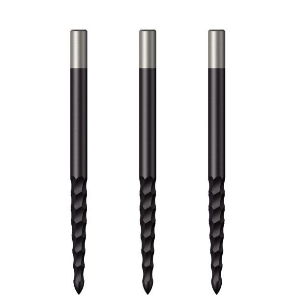 Mission Lunar FS Steel Tip Dart Points black - 36 mm