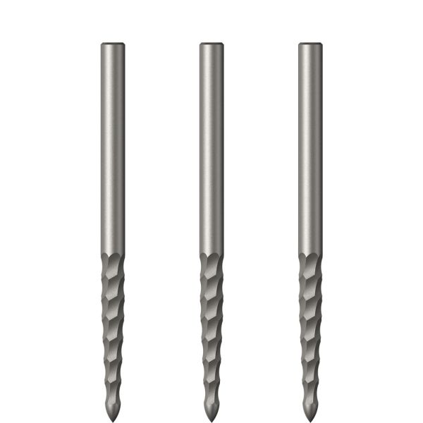 Mission Lunar FS Steel Tip Dart Points Silver - 36 mm