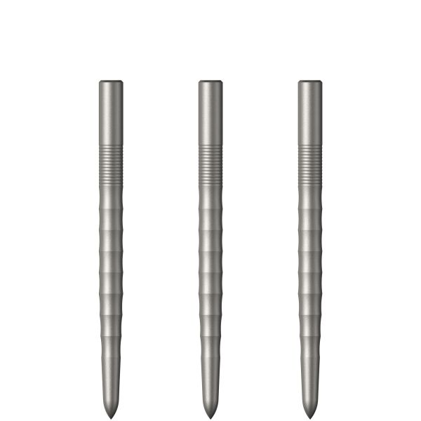 Mission Ripple Steel Tip Dart Points Silver - 32 mm