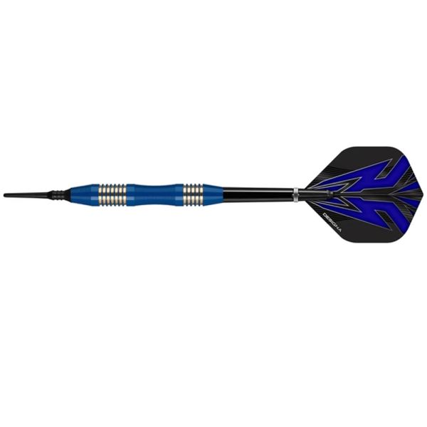 Designa Mako Soft Tip Brass Micro Grip Blue - Image 2