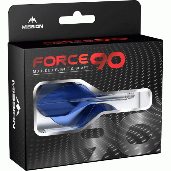 Mission Force 90 Flight & Shaft System No2 Clear Blue - Image 3