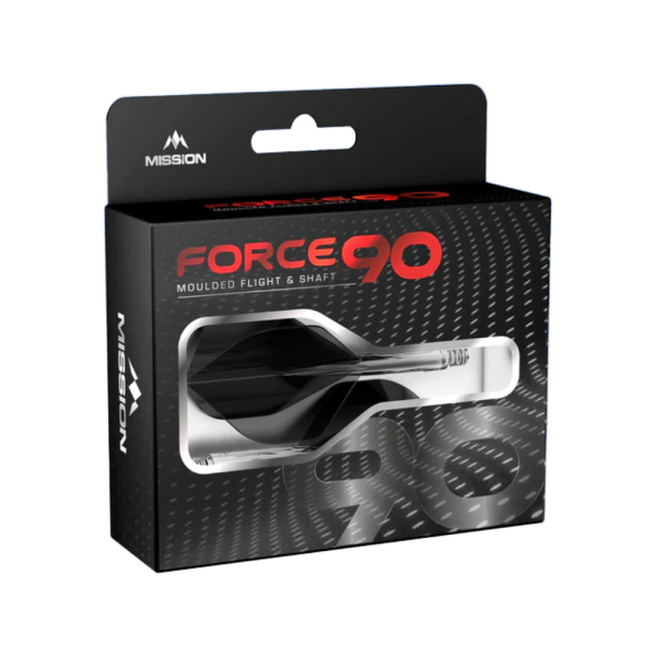 Mission Force 90 Flight & Shaft System No6 Clear Black - Image 3